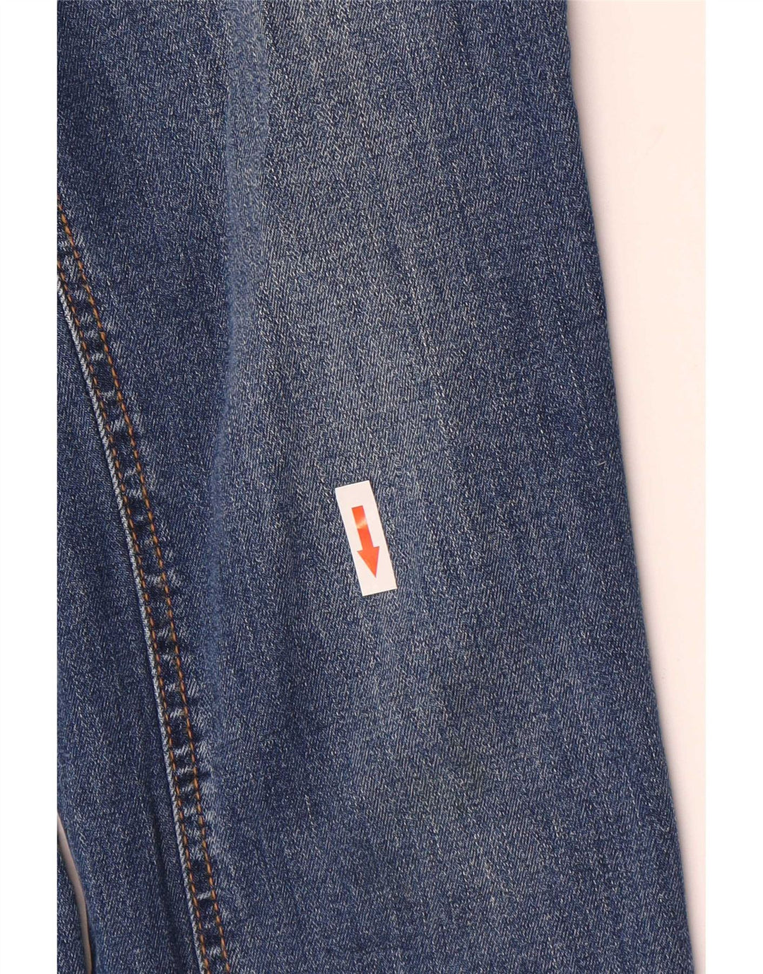 Desigual Jeans Bootcut Femme EU 38 Medium W28 L27 Bleu Floral Coton