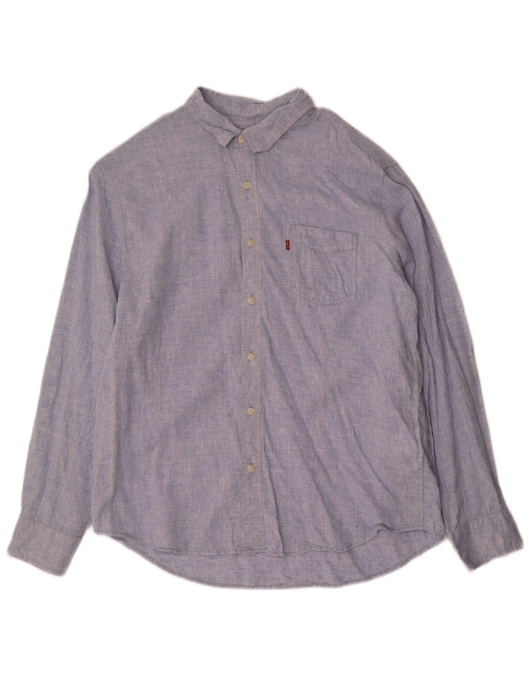 Levi's Chemise Standard Homme Bleu Lin