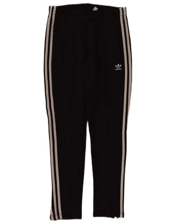 Adidas Pantalon de survêtement pour femme UK 8/10 Small Noir Coton