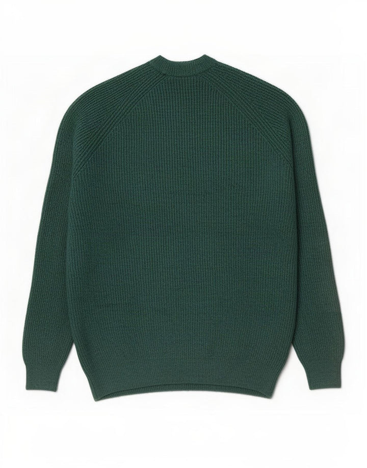 Marks & Spencer Pull Col Ras du Cou XL Homme Vert Polyamide