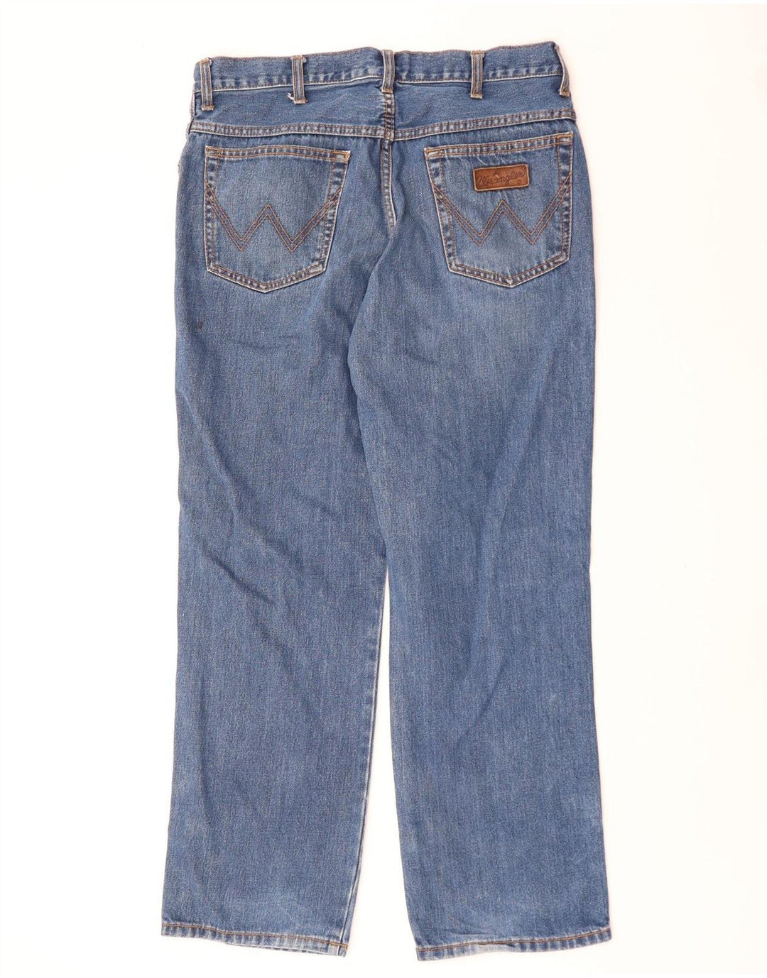 Wrangler Jean Droit Ohio W34 L30 Homme Bleu Coton