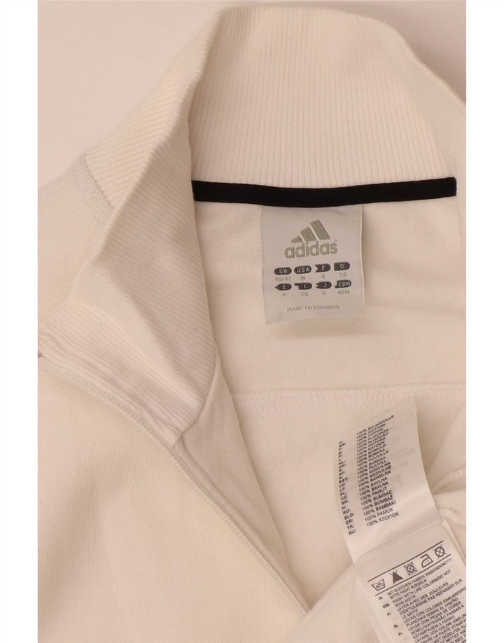 ADIDAS Veste de survêtement pour homme UK 40/42 Coton blanc moyen