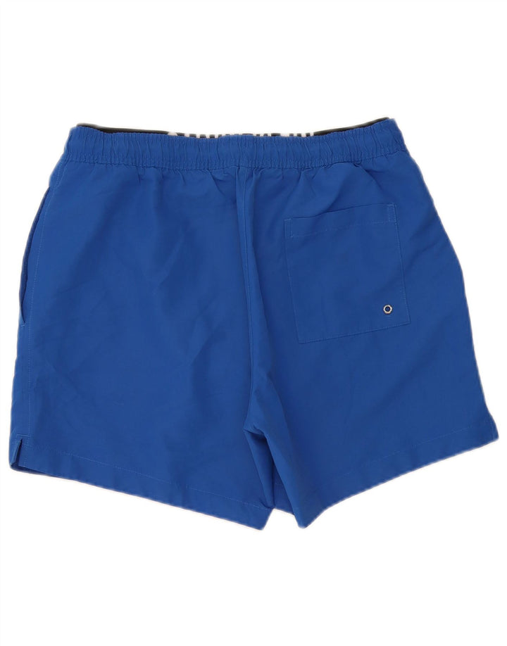 Calvin Klein Short de Bain Graphique Homme Bleu Moyen Polyester