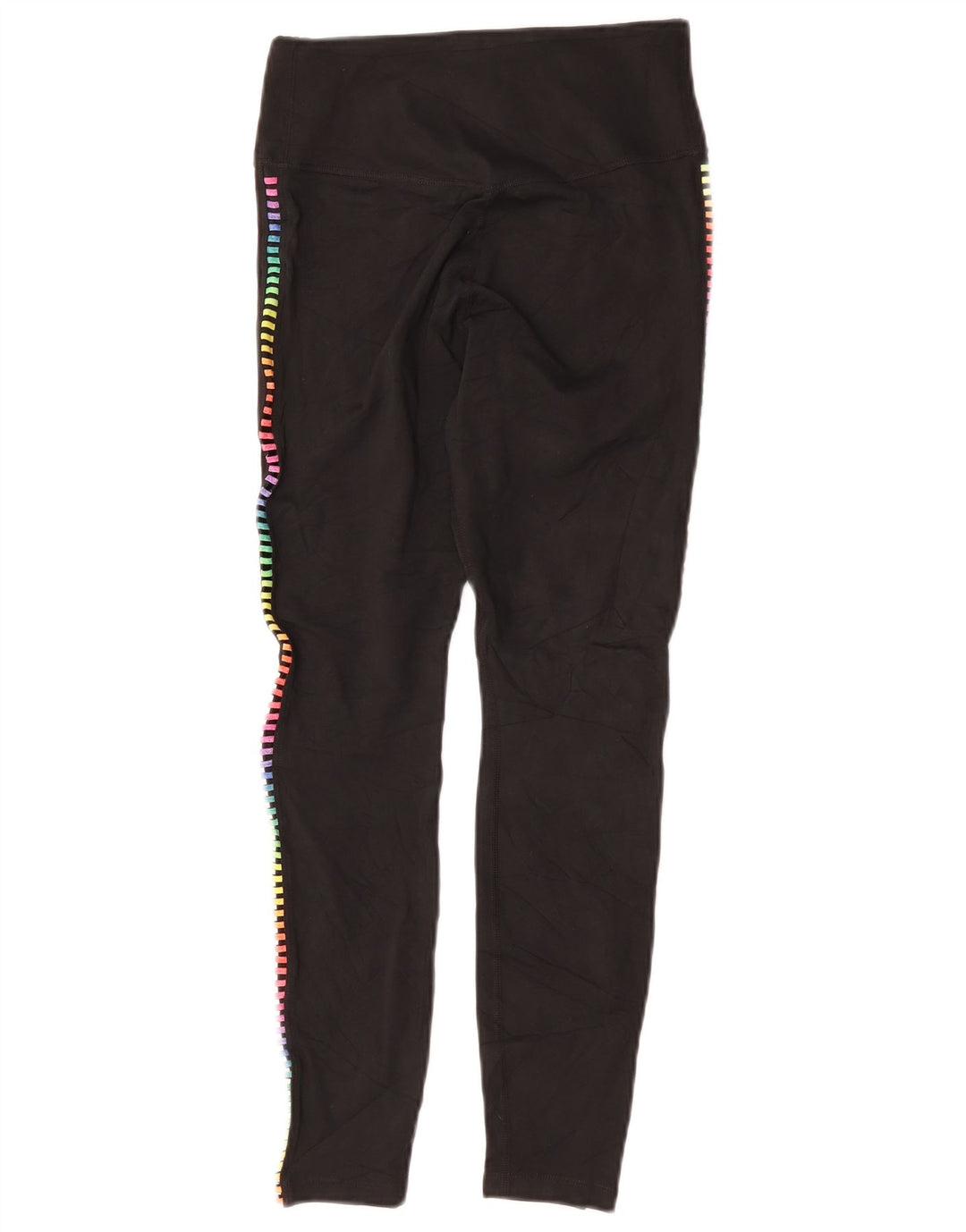 Nike Legging Dri Fit pour femme UK 8 Small Noir Géométrique Polyester