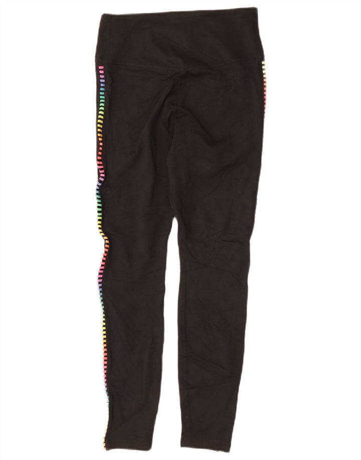 Nike Legging Dri Fit pour femme UK 8 Small Noir Géométrique Polyester