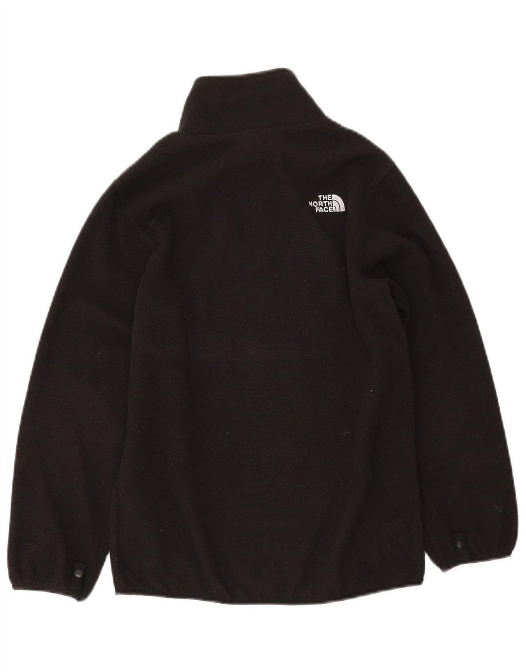 THE NORTH FACE Veste Polaire Garçon 11-12 ans Large Noir Polyester