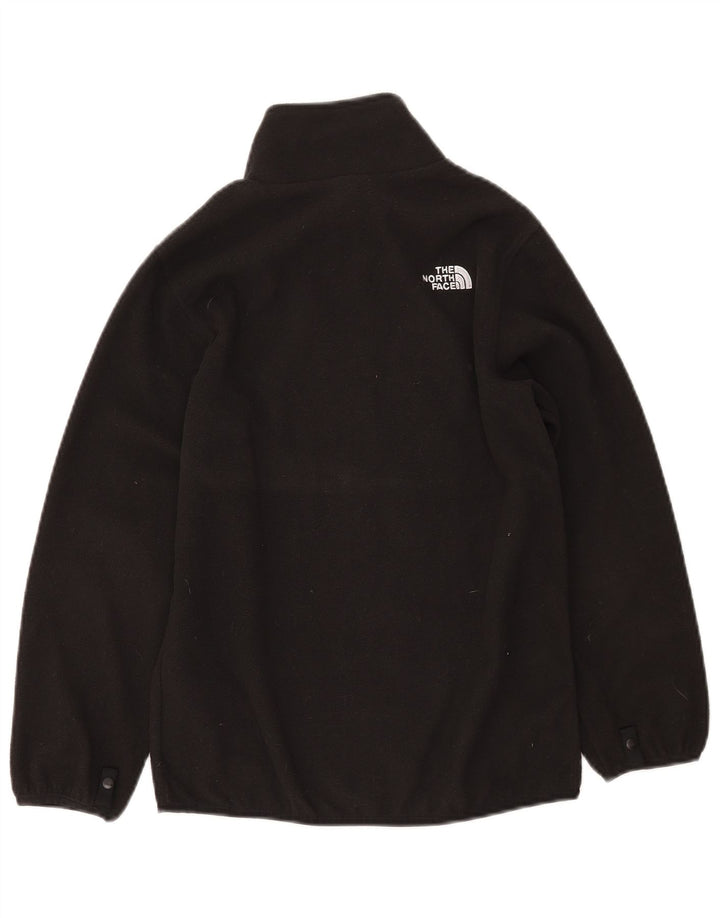 THE NORTH FACE Veste Polaire Garçon 11-12 ans Large Noir Polyester