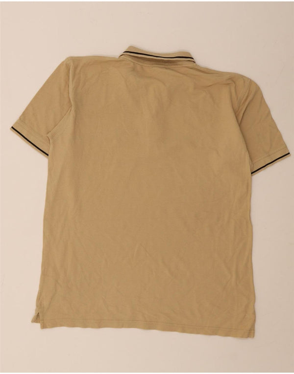 Fila Polo Homme XL Beige Rayé Coton