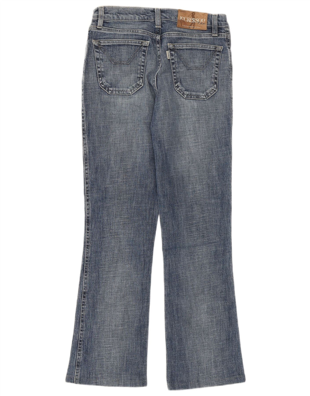 Jean évasé Jeckerson femme W27 L29 bleu coton