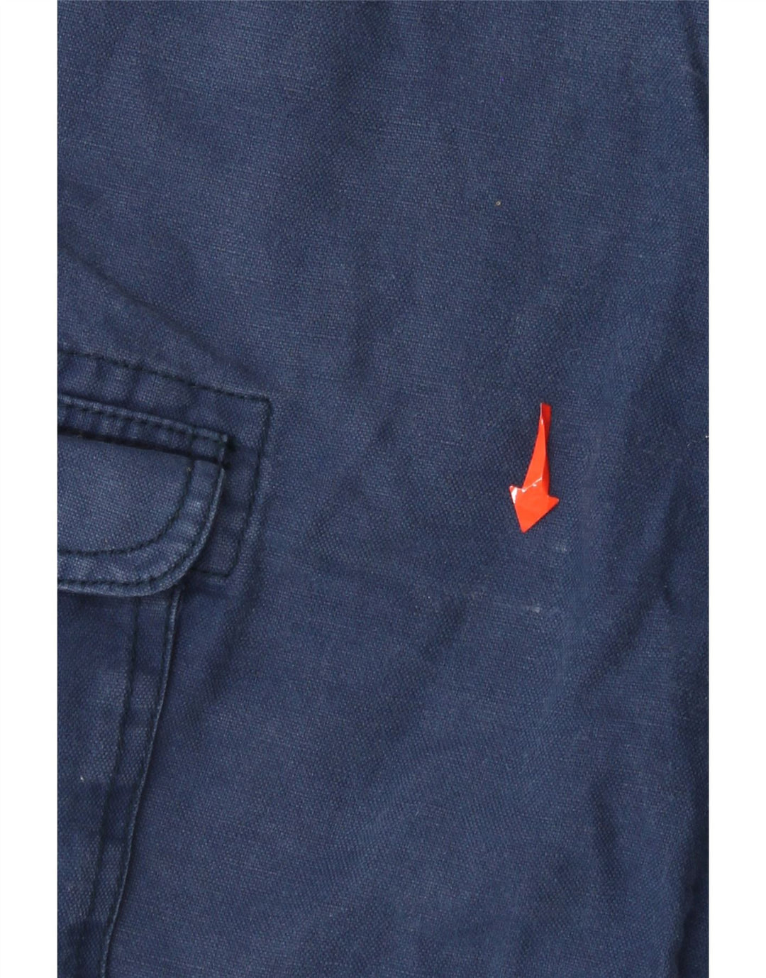 J. Crew Short Cargo Homme Moyen W32 Bleu Marine Coton