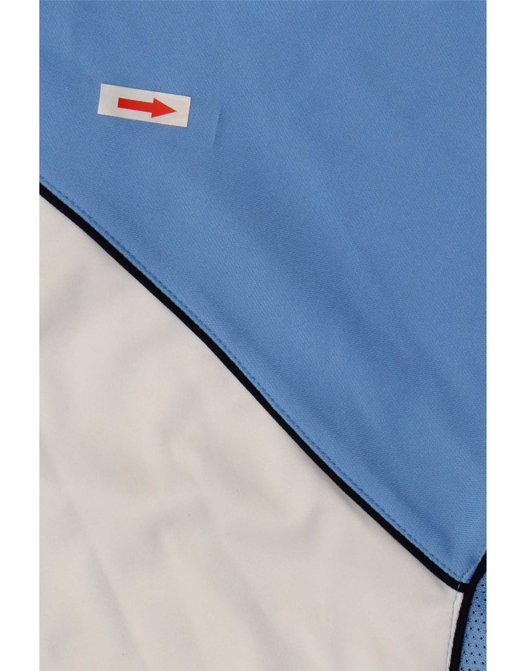 Asics T-Shirt Graphique Homme Bleu Moyen Polyester Colorblock