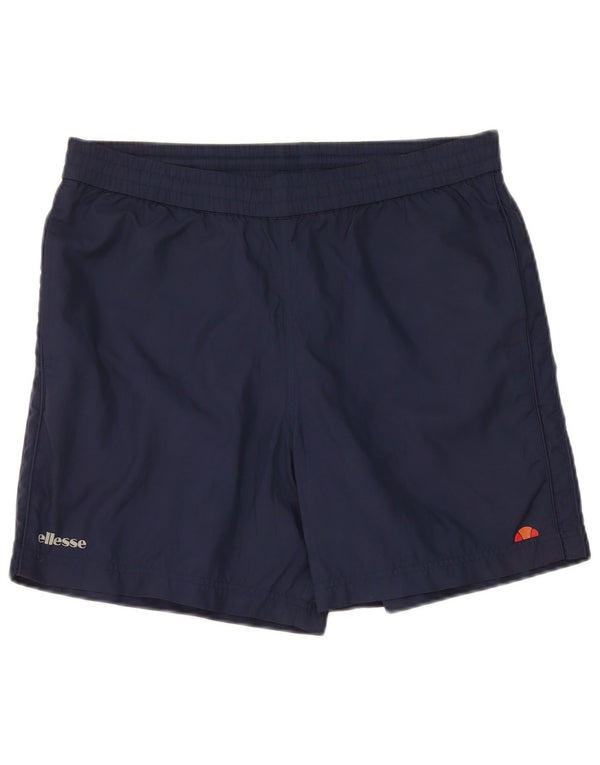 Ellesse Short de sport homme grand bleu marine polyester