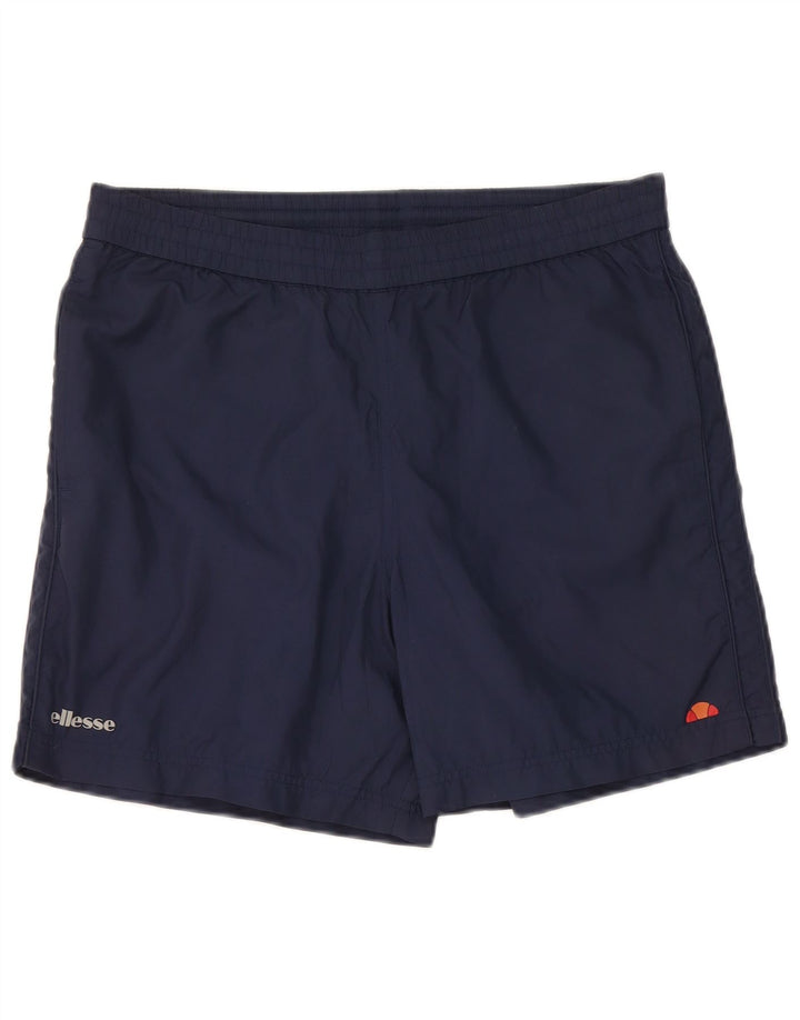 Ellesse Short de sport homme grand bleu marine polyester