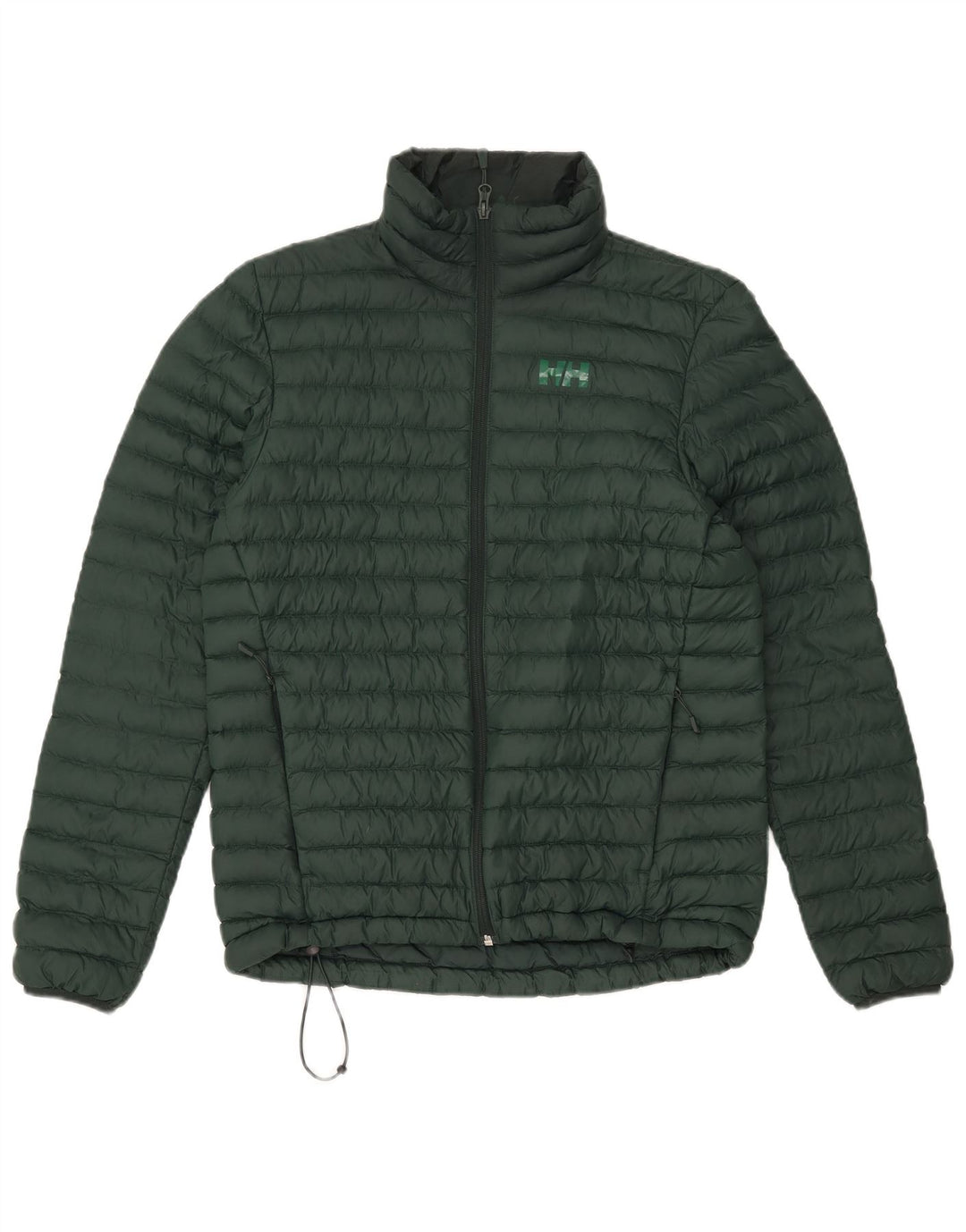 HELLY HANSEN Veste matelassée coupe décontractée pour homme UK 36 Small Vert Polyamide