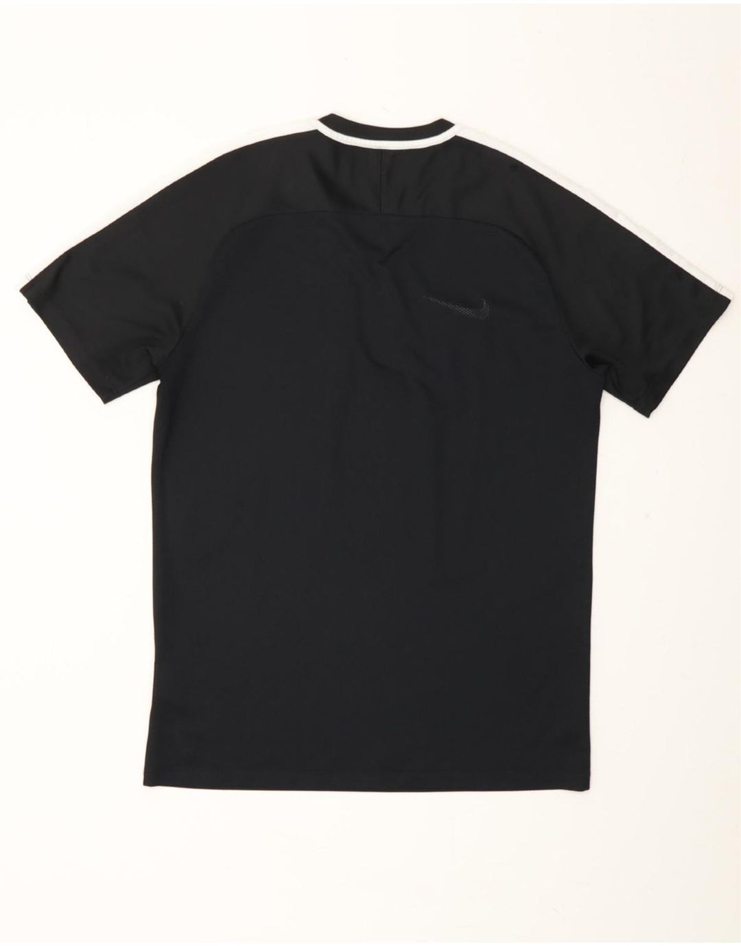 NIKE Mens Dri Fit T-Shirt Top Medium Black Polyester Vintage Nike and Second-Hand Nike from Messina Hembry 