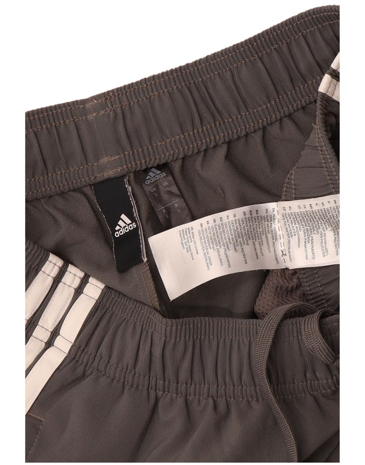 Adidas Short de sport pour homme Petit gris Polyester