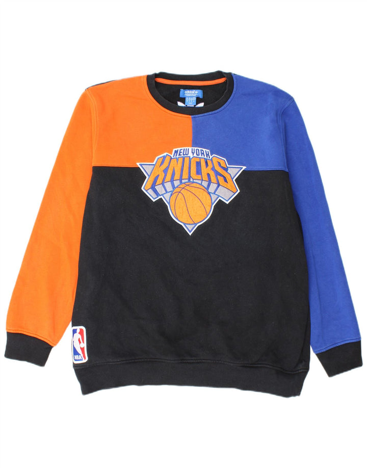 ADIDAS Pull New York Knicks Homme Multicolore Colourblock