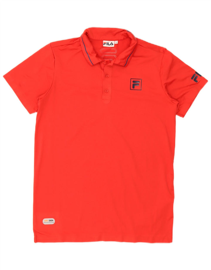 Fila Polo Homme Petit Rouge Polyester