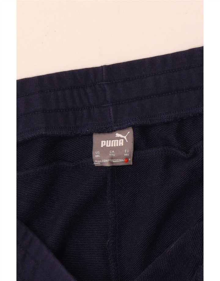 Puma Pantalon de survêtement pour homme 2XL Bleu marine