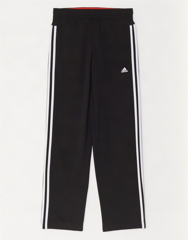 Adidas Pantalon de survêtement pour homme UK 36/38 Petit Noir Polyester
