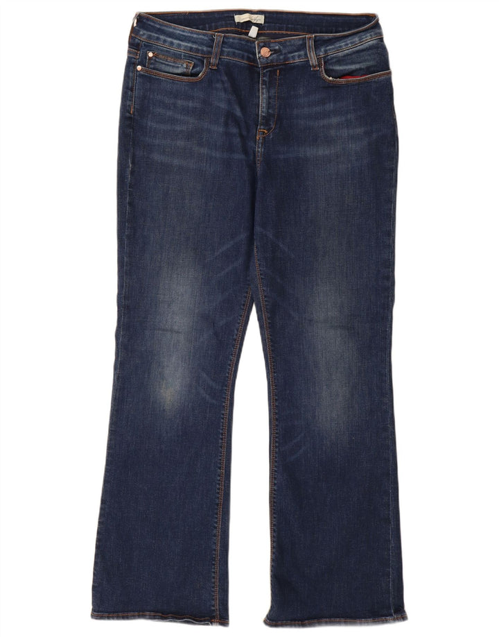 Tommy Hilfiger Jean Bootcut Femme W32 L30 Bleu Marine Coton