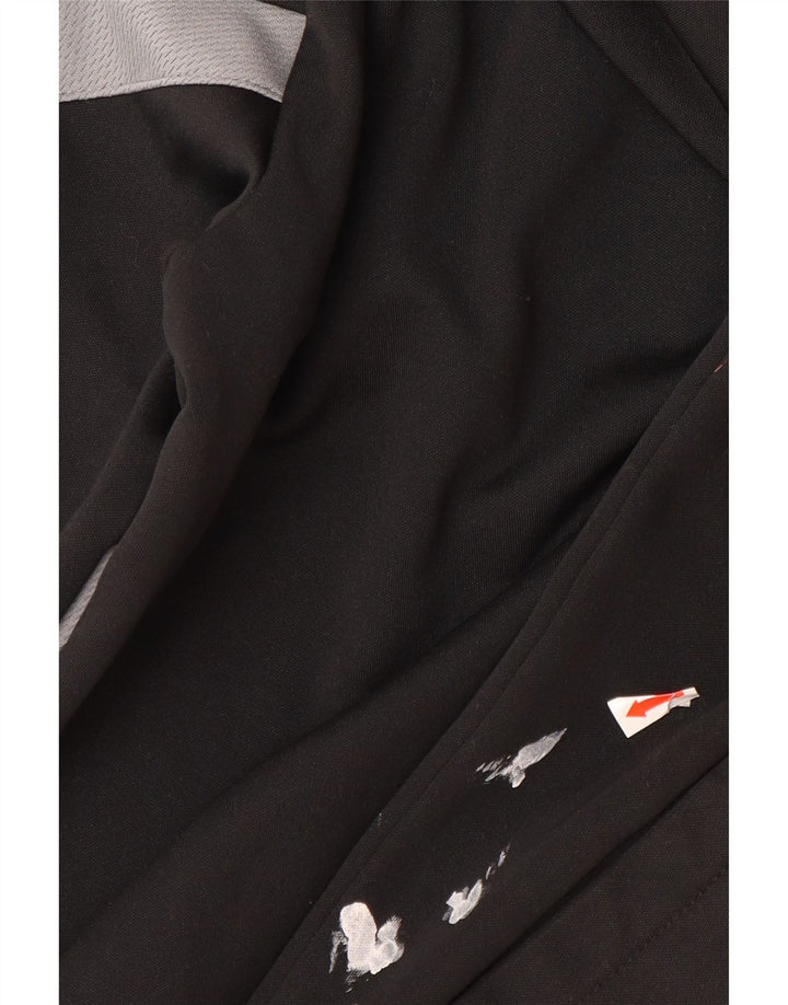 NIKE Pull à capuche graphique Dri Fit pour garçon 12-13 ans Grand Noir Polyester