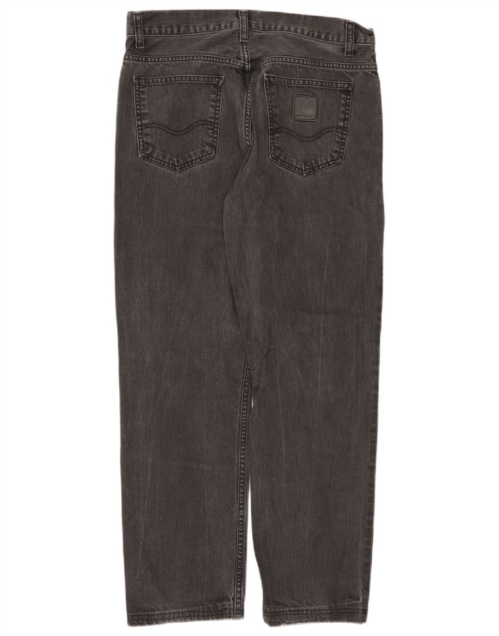 Carhartt Jean droit homme W31 L28 gris coton