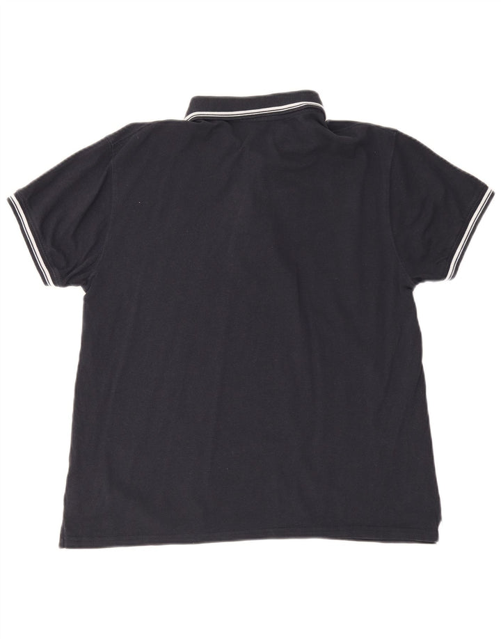 Sergio Tacchini Polo Homme Bleu Marine Moyen Coton