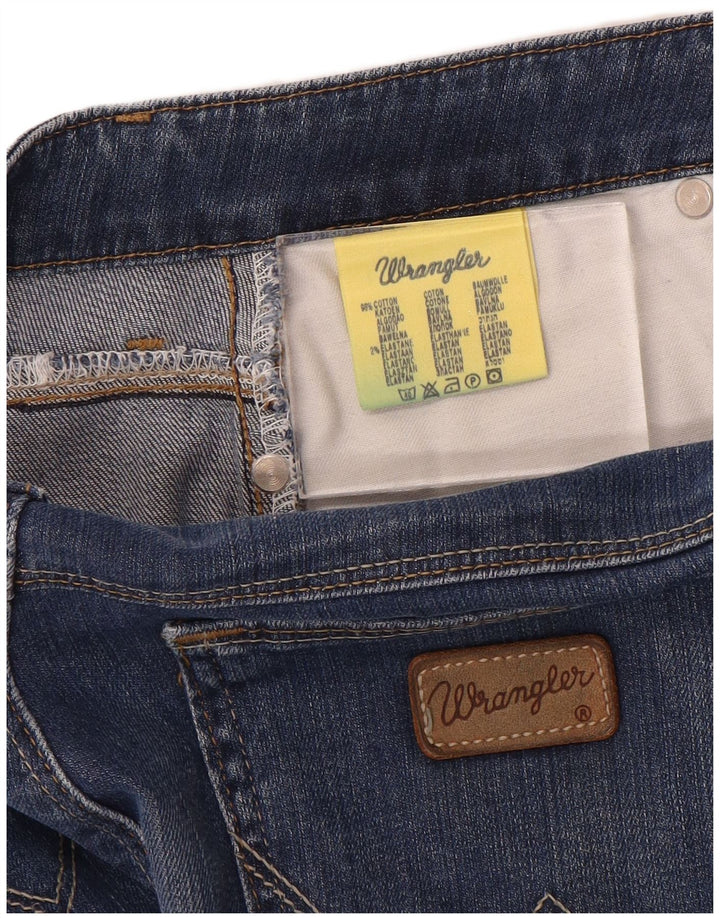 Wrangler Jean Bootcut Curvy Femme W32 L30 Bleu Coton