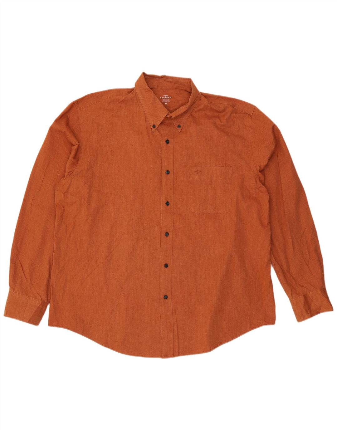 DOCKERS Chemise Homme XL Orange Coton