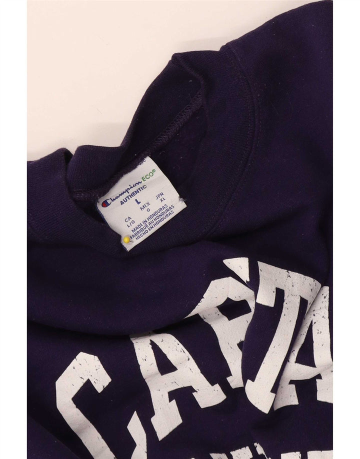 Champion Sweat-shirt graphique pour hommes, grand, violet