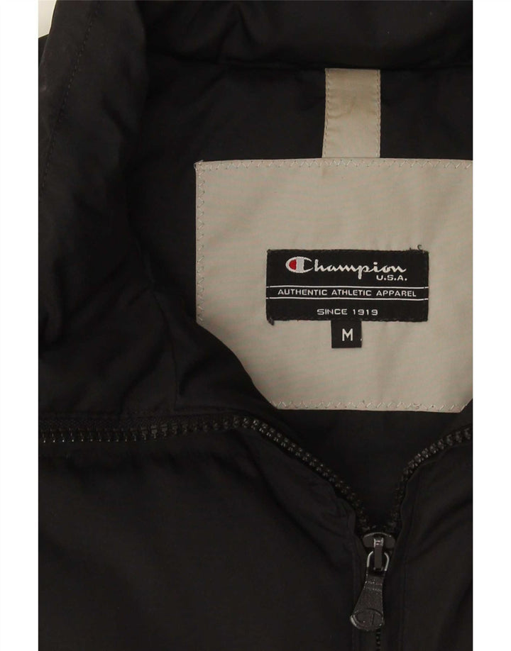 Champion Gilet rembourré pour femme UK 44 Medium Noir Polyester