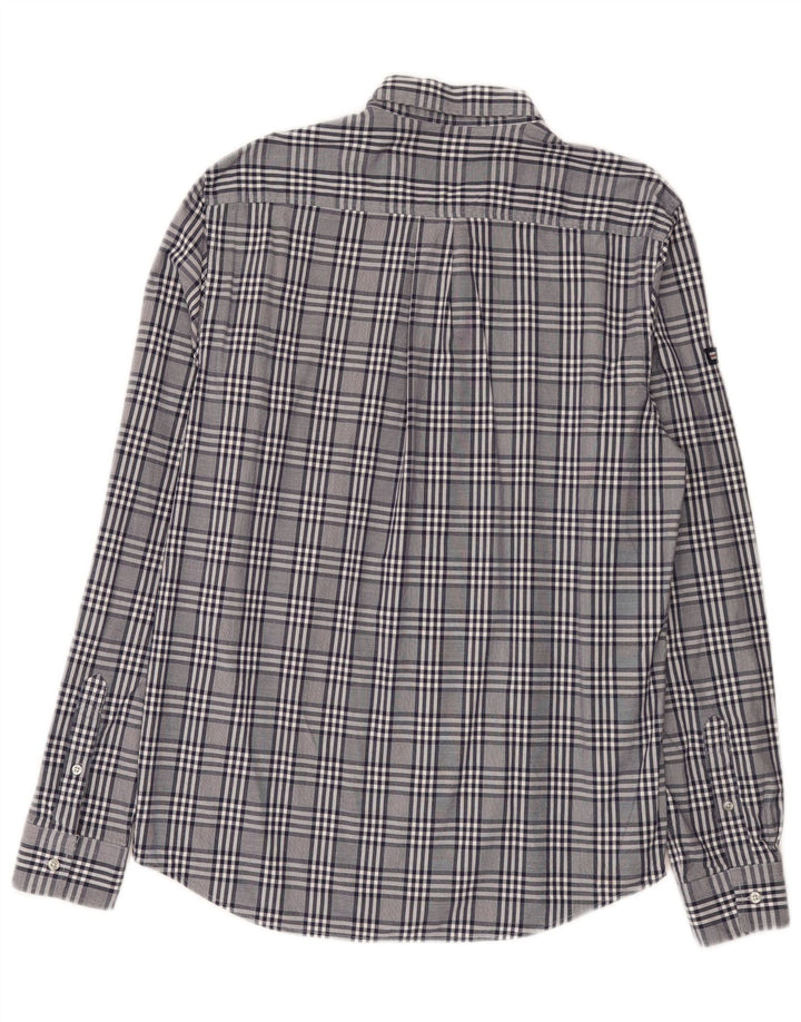 Superdry Chemise Regular Fit Homme Gris Carreaux