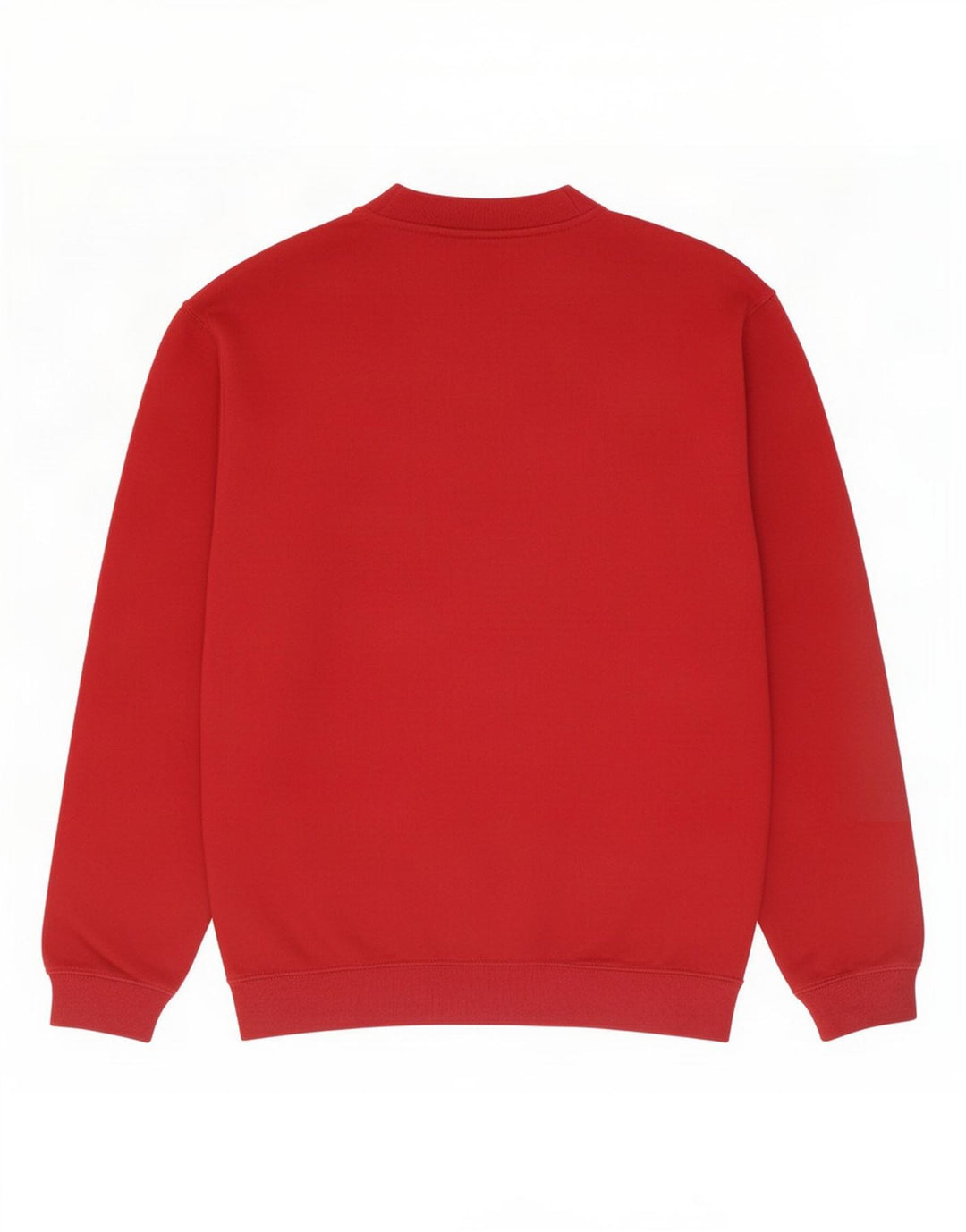 Wrangler Sweat-shirt pour homme en coton rouge Taille L