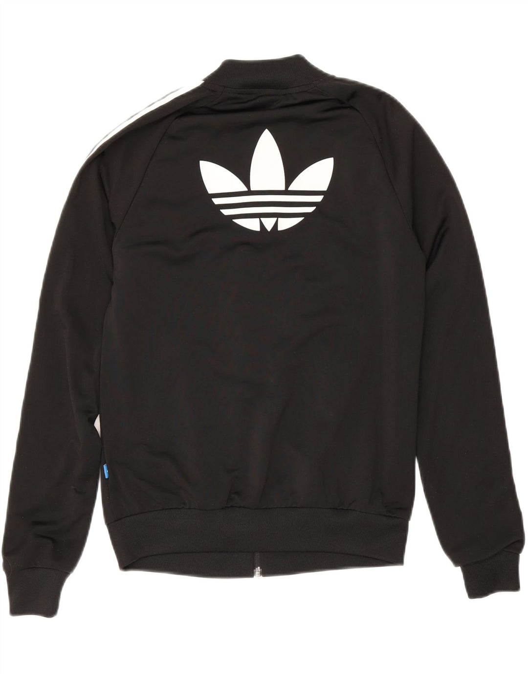 Adidas Veste de survêtement graphique pour femme UK 6 XS Noir Polyester