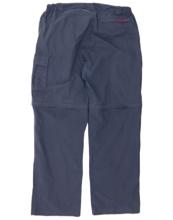 Mountain Warehouse Pantalon cargo pour femme UK 16 Large W36 L31 Bleu marine