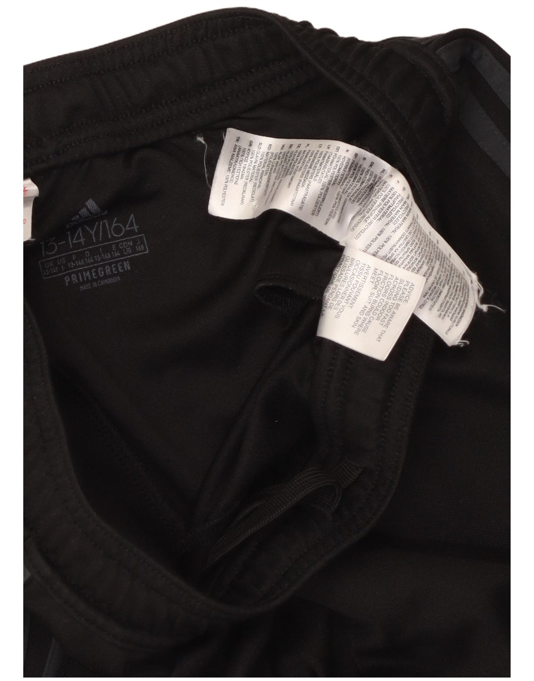 Pantalon de survêtement Adidas garçon 13-14 ans noir polyester