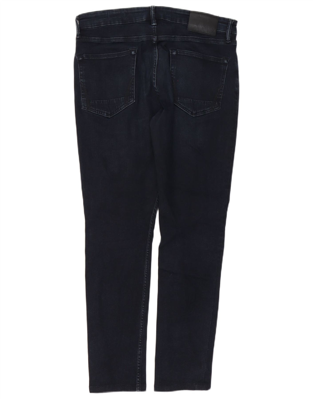 ALL SAINTS Jean Slim Cigarette Homme W32 L29 Bleu Marine Coton