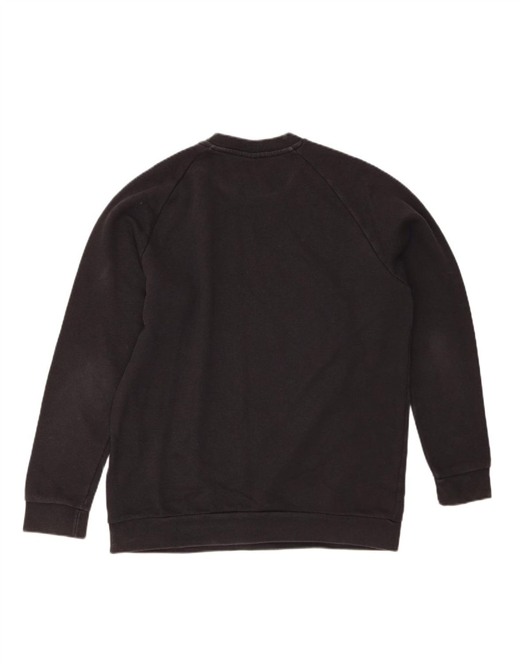 ADIDAS Mens Graphic Sweatshirt Jumper Large Black Cotton