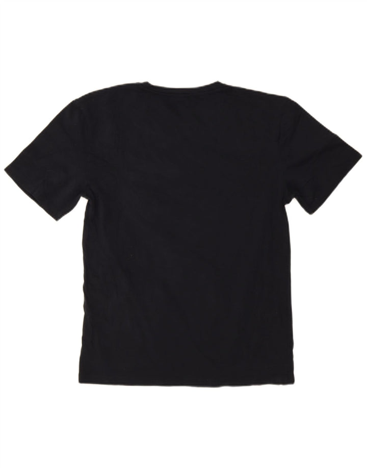 Zara T-Shirt Homme Haut Large Bleu Marine
