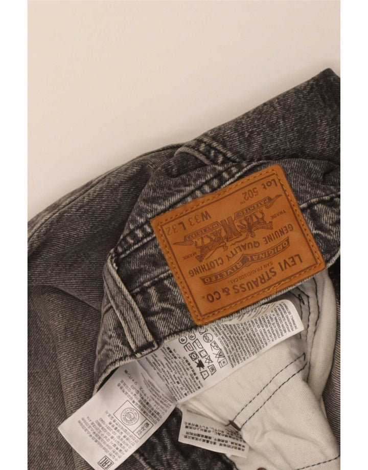 Levi's Jean 502 Tapered Homme Gris Coton