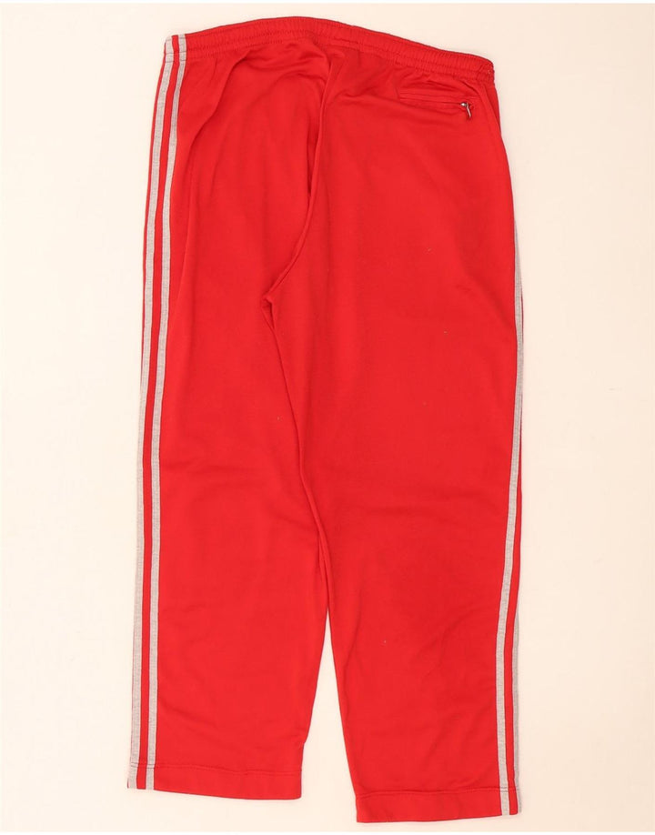 Adidas Pantalon de survêtement pour homme UK 40/42 Rouge moyen Polyester