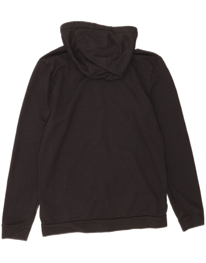 Nike Hommes Dri Fit Zip Sweat à capuche Petit Noir Polyester