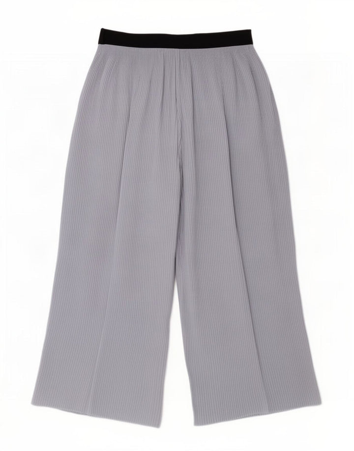 Zara Pantalon Court Cullotes Femme Petit W26 L22 Bleu