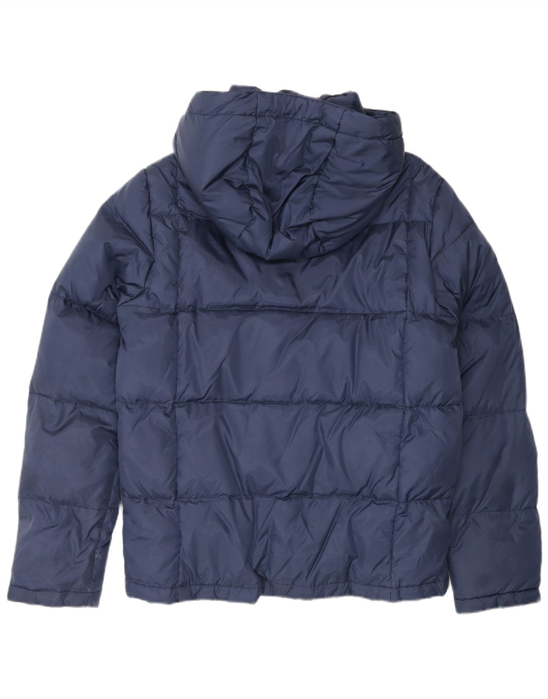 KAPPA Veste matelassée à capuche pour homme UK 38 Bleu marine moyen Polyamide