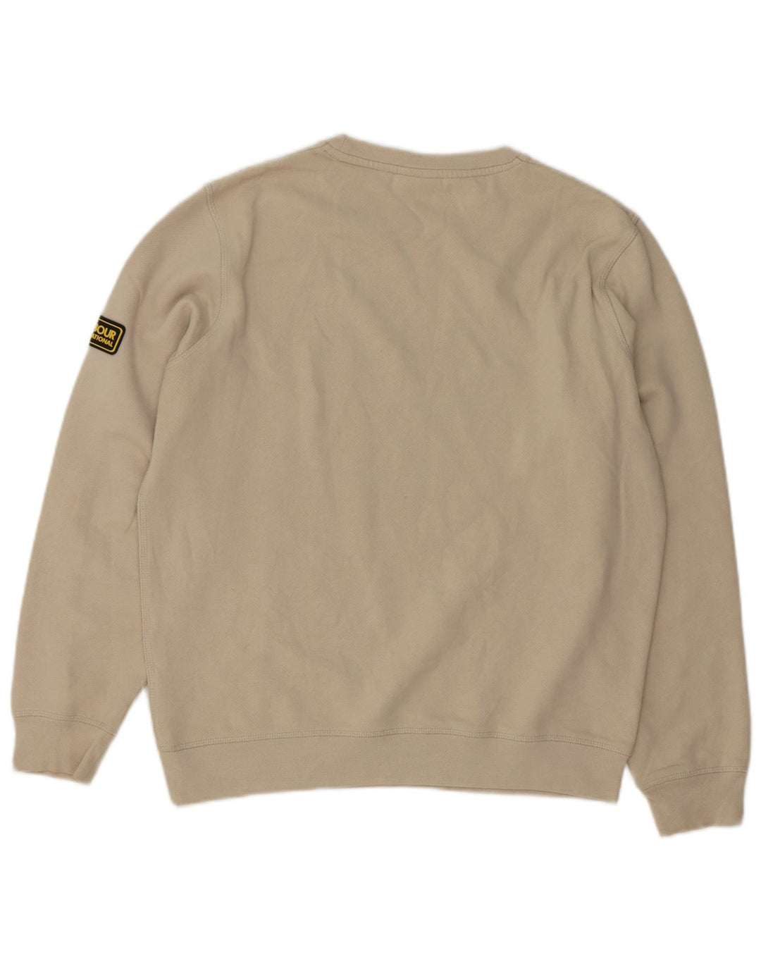 Barbour Sweat-shirt pour homme en coton beige moyen