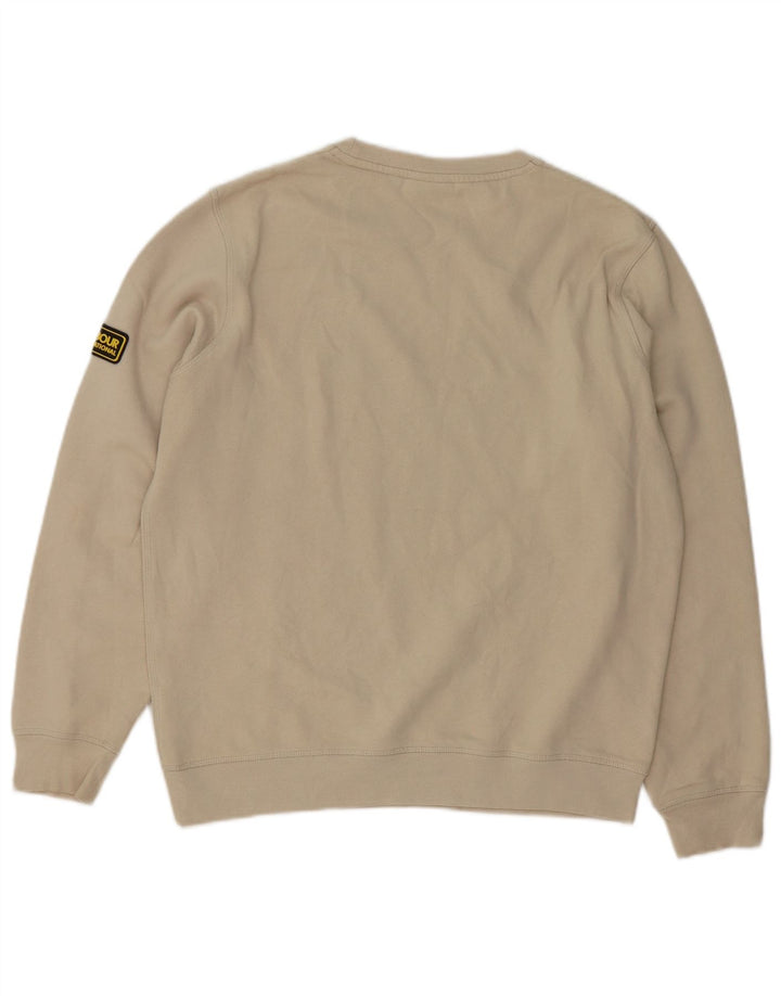 Barbour Sweat-shirt pour homme en coton beige moyen