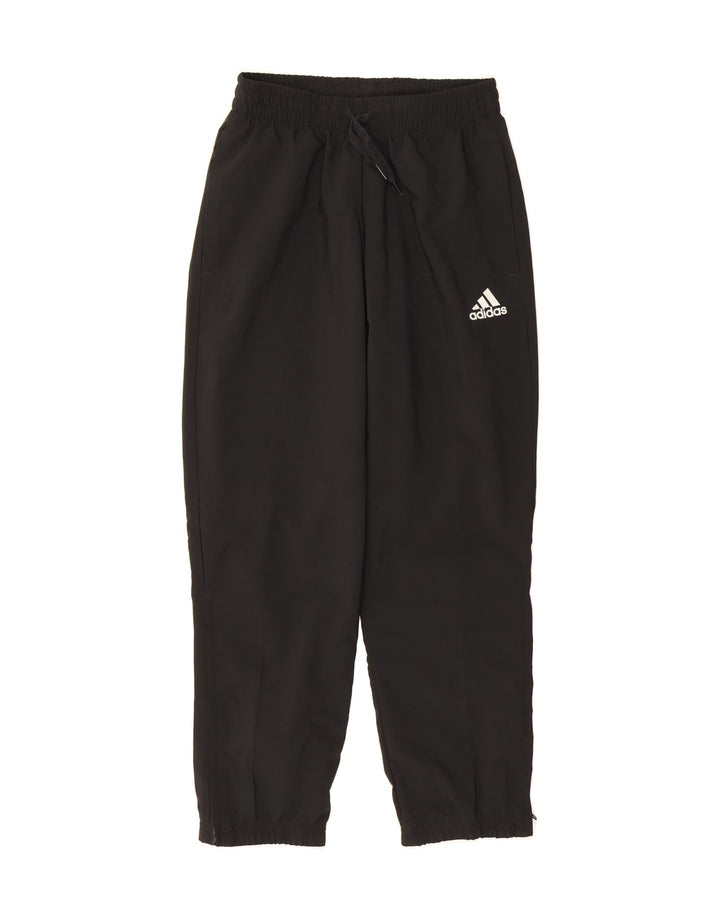ADIDAS Mens Tracksuit Trousers Joggers Small Black Polyester Vintage Adidas and Second-Hand Adidas from Messina Hembry 