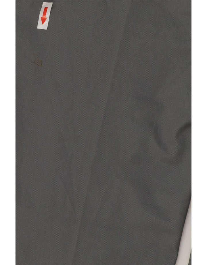 Marks & Spencer Pantalon de Costume Droit Homme W32 L29 Gris Coton