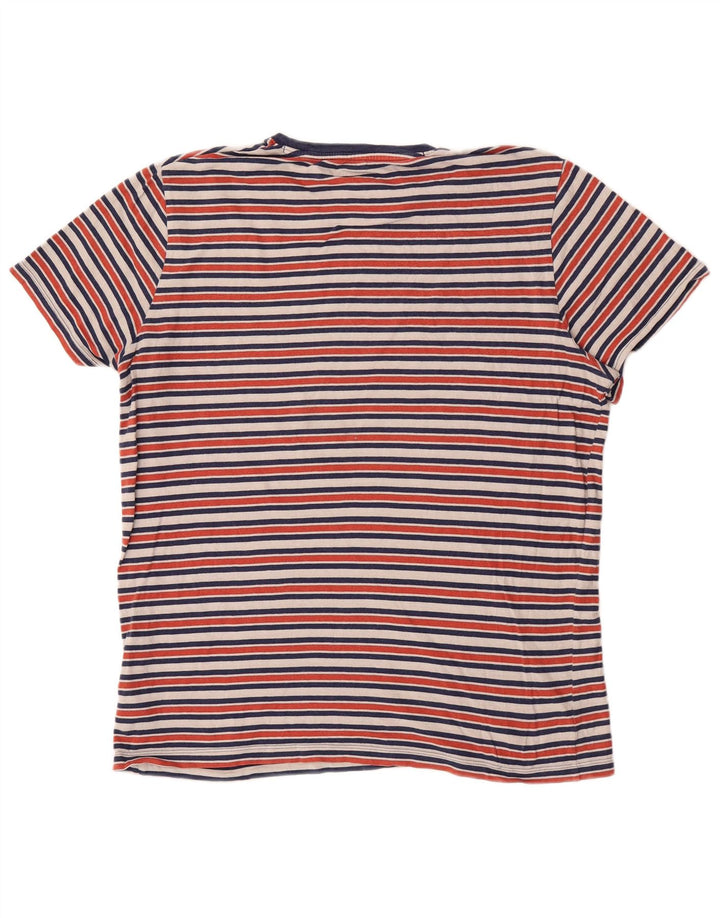 Wrangler T-Shirt Homme Haut Large Coton Rayé Multicolore